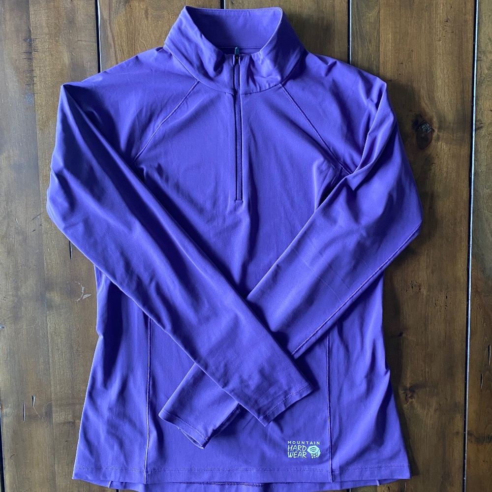 Women's Mountain Hardware Small Butter Quarter Zip Pullover